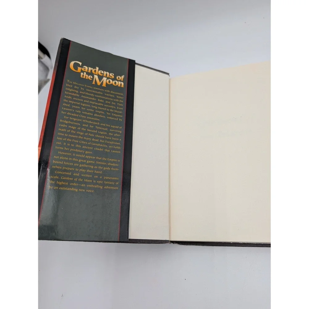 Gardens of the Moon Steven Erikson Hardcover Malazan Book One 1999 Tor